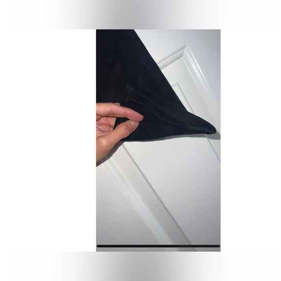 Joie Jeans Black Suede Leather Skinny Pants Size 27 - Picture 11 of 16